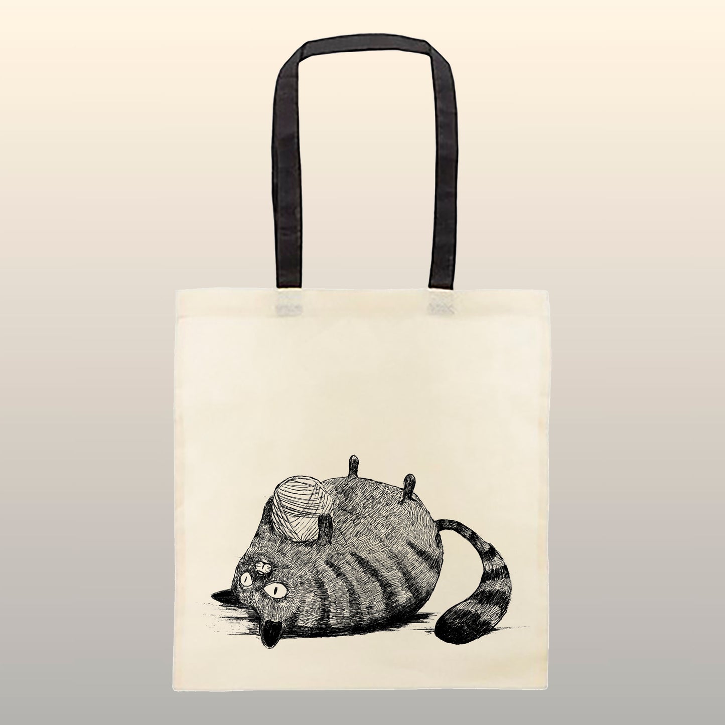 Cat with Wool - Bag