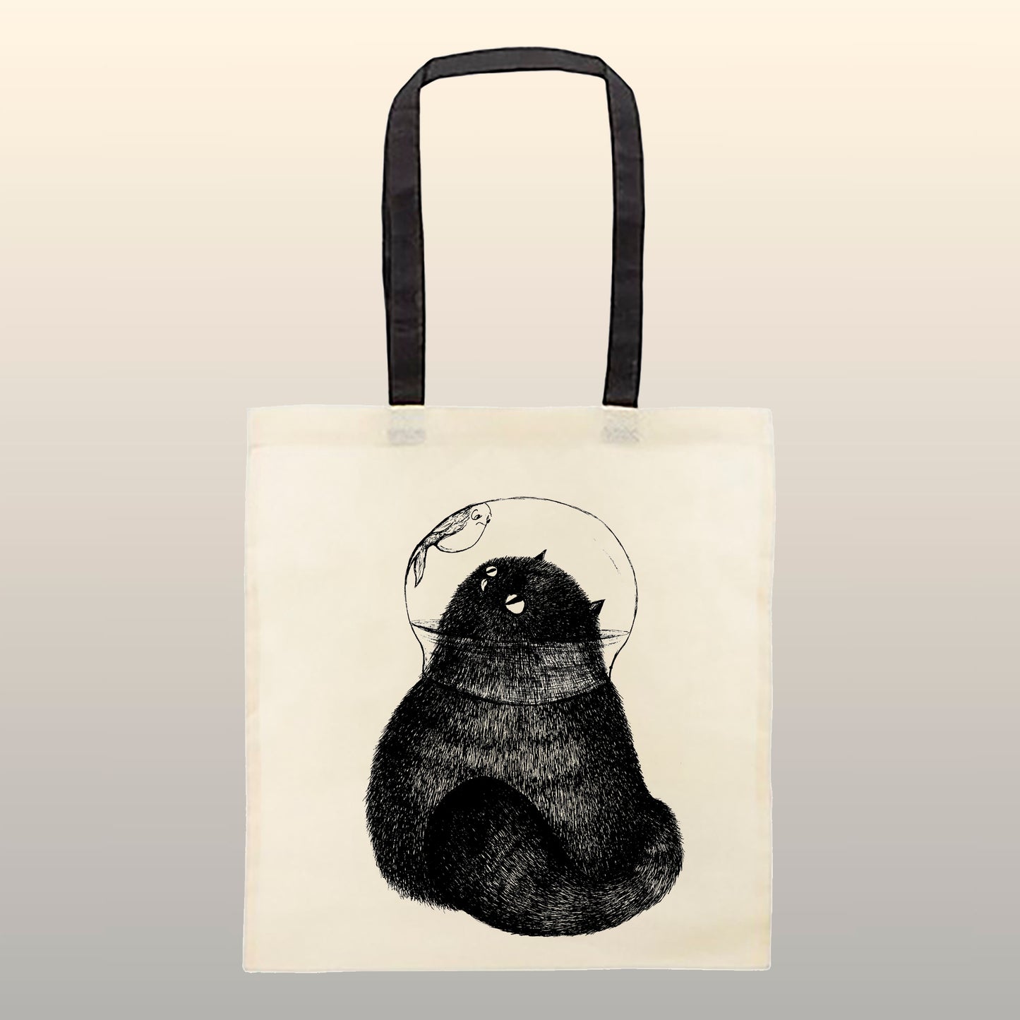 Fishbowl Cat - Bag