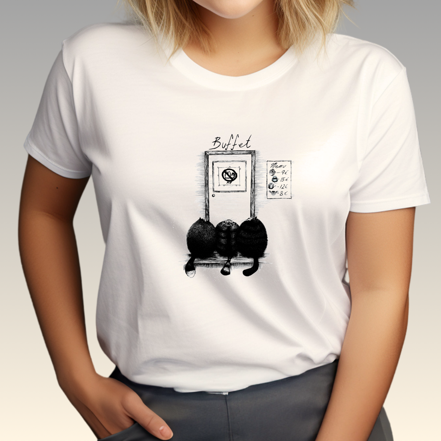Cat Buffet - T-shirt