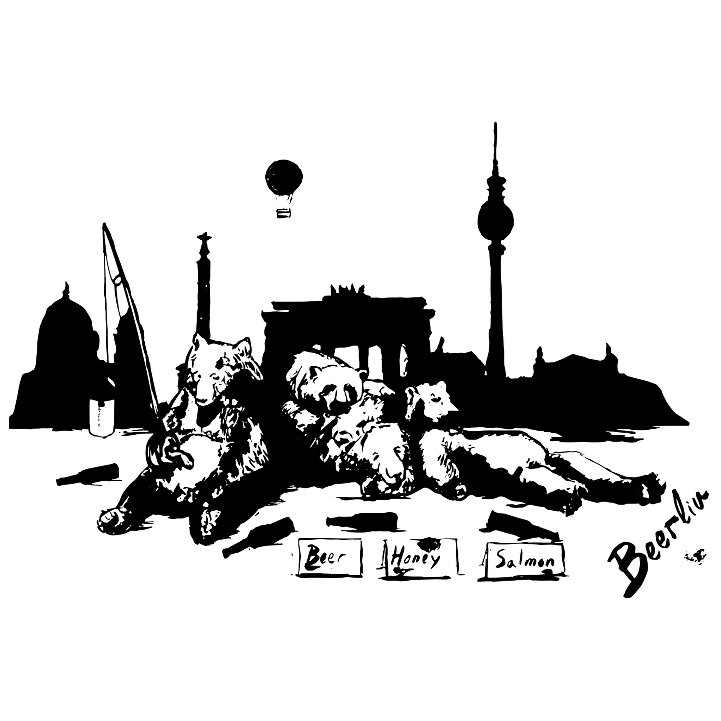 Beerlin Street - T-shirt