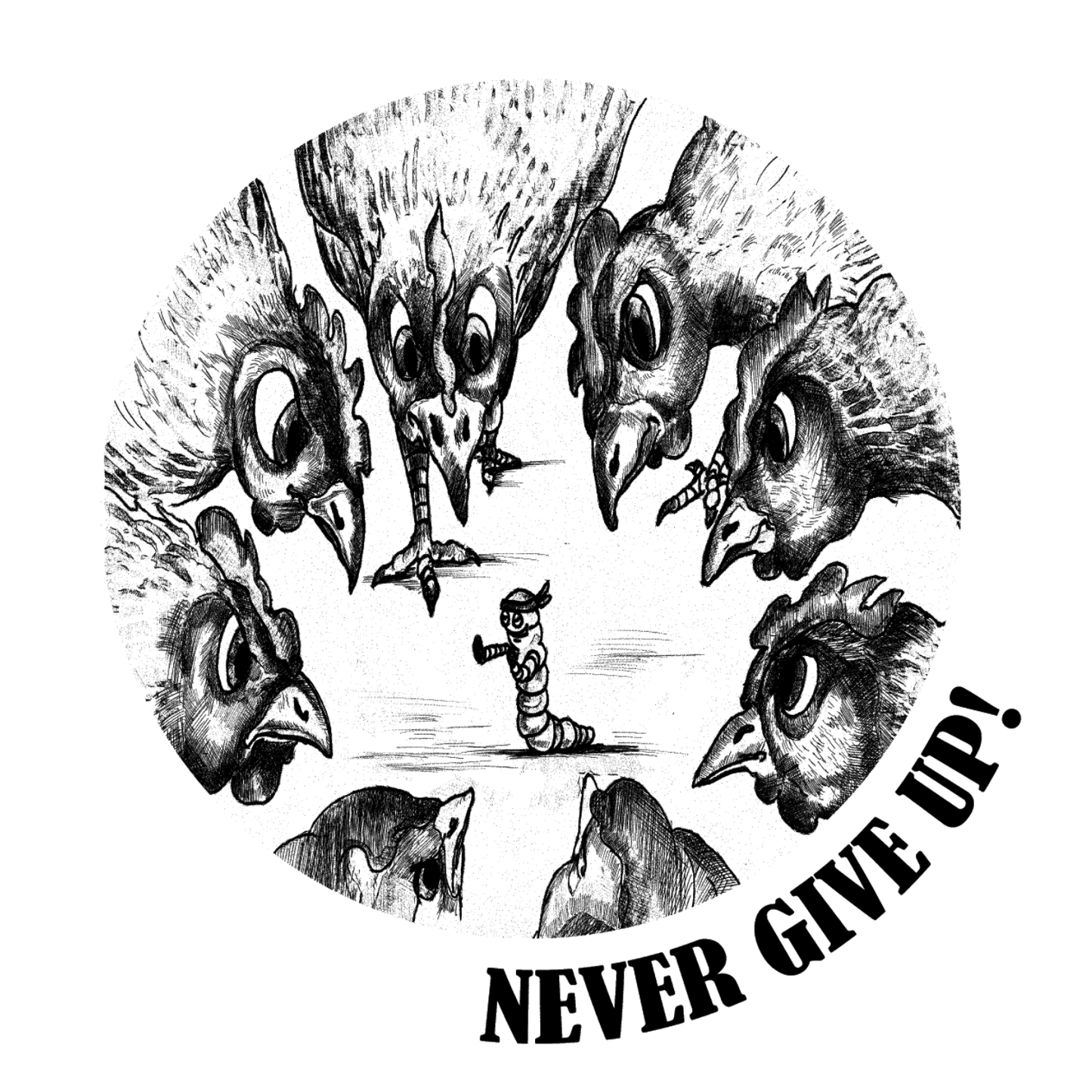 Never Give Up - Bag