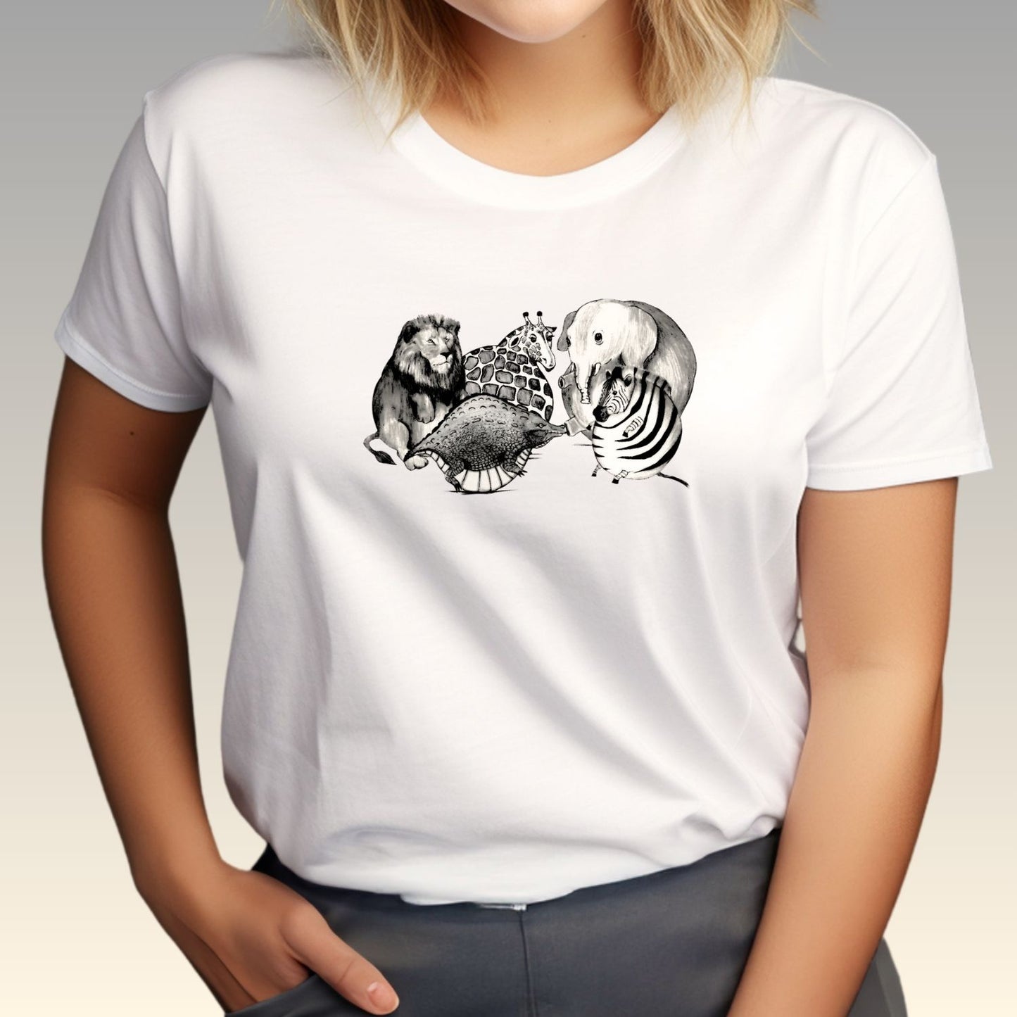 Safari animals - T-shirt